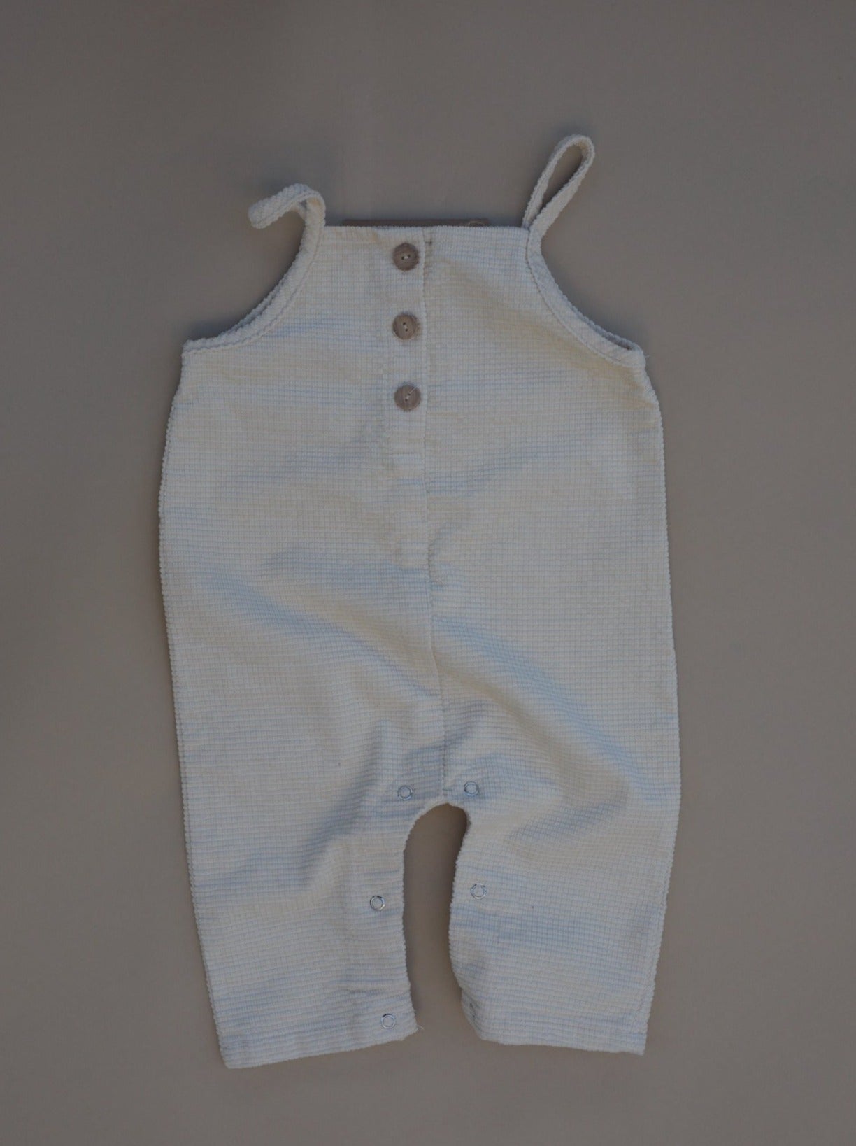 Corduroy Jumpsuit / Cream