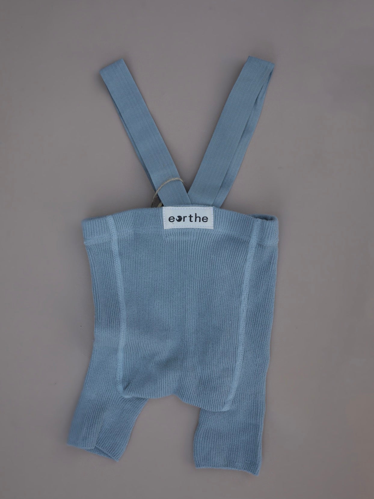 Retro Ribbed Shorts / Powder Blue