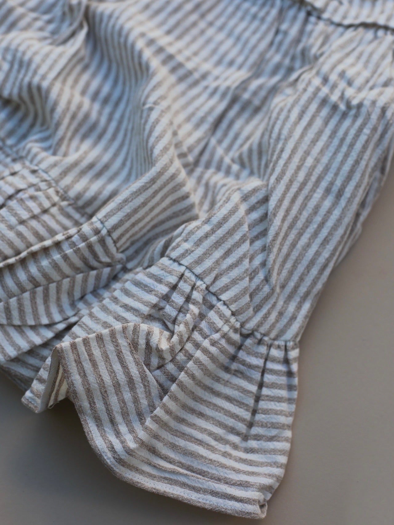 Patterned Linen Dress