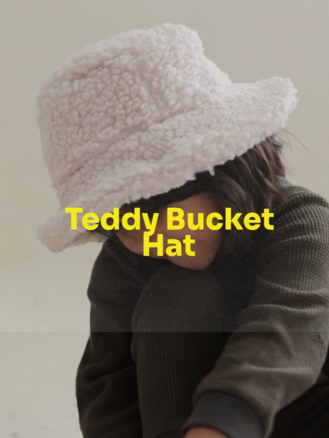 Teddy Bucket Hat / Oat