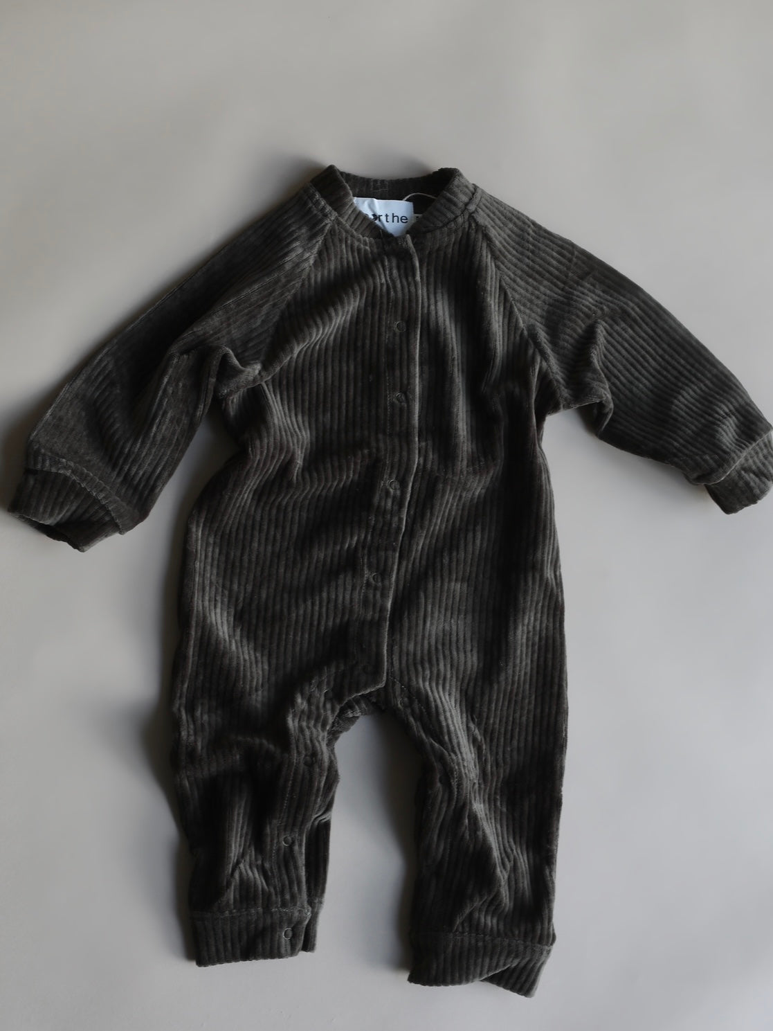 Corduroy Jumpsuit / Forest Green