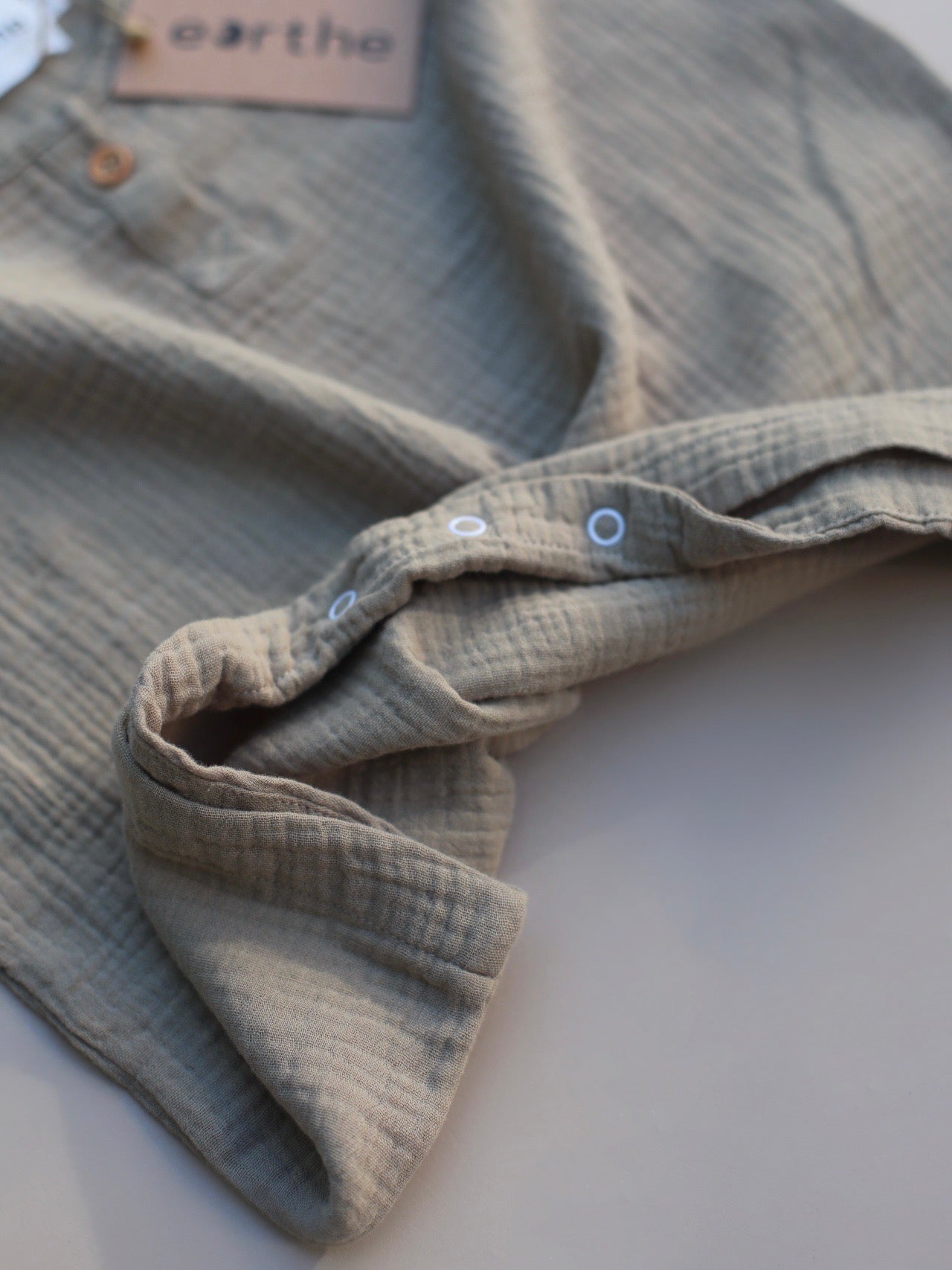 oversized playsuit / tan
