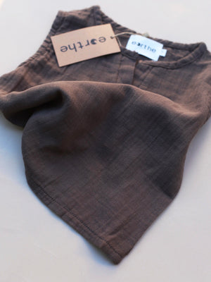 linen top / cacao