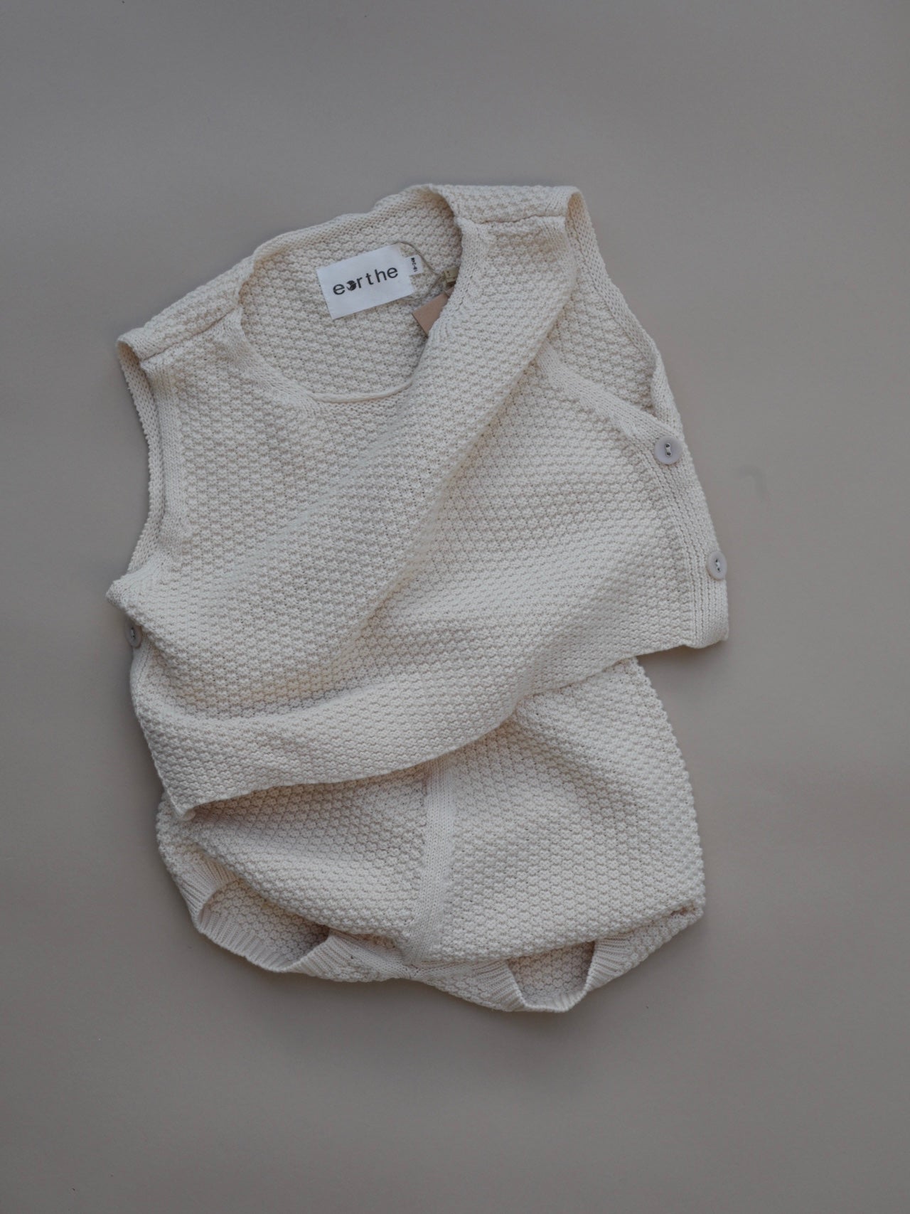 knit set / natural heather
