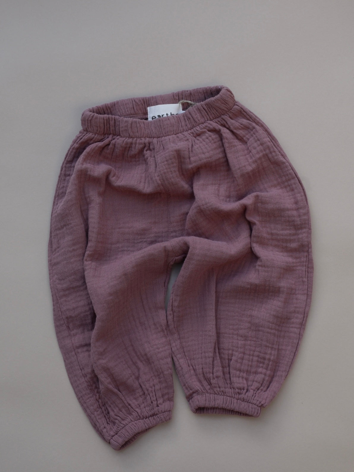 harem pants / rosewood