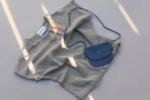 oversized playsuit / tan