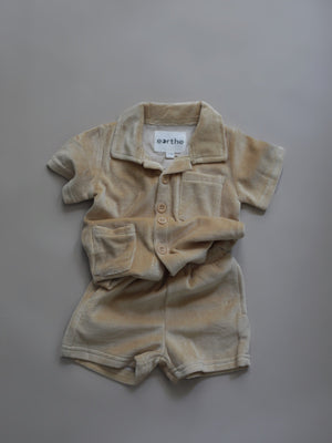 Boxy Terry Set / Honey