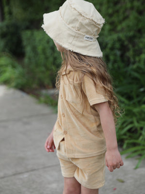 Boxy Terry Set / Honey