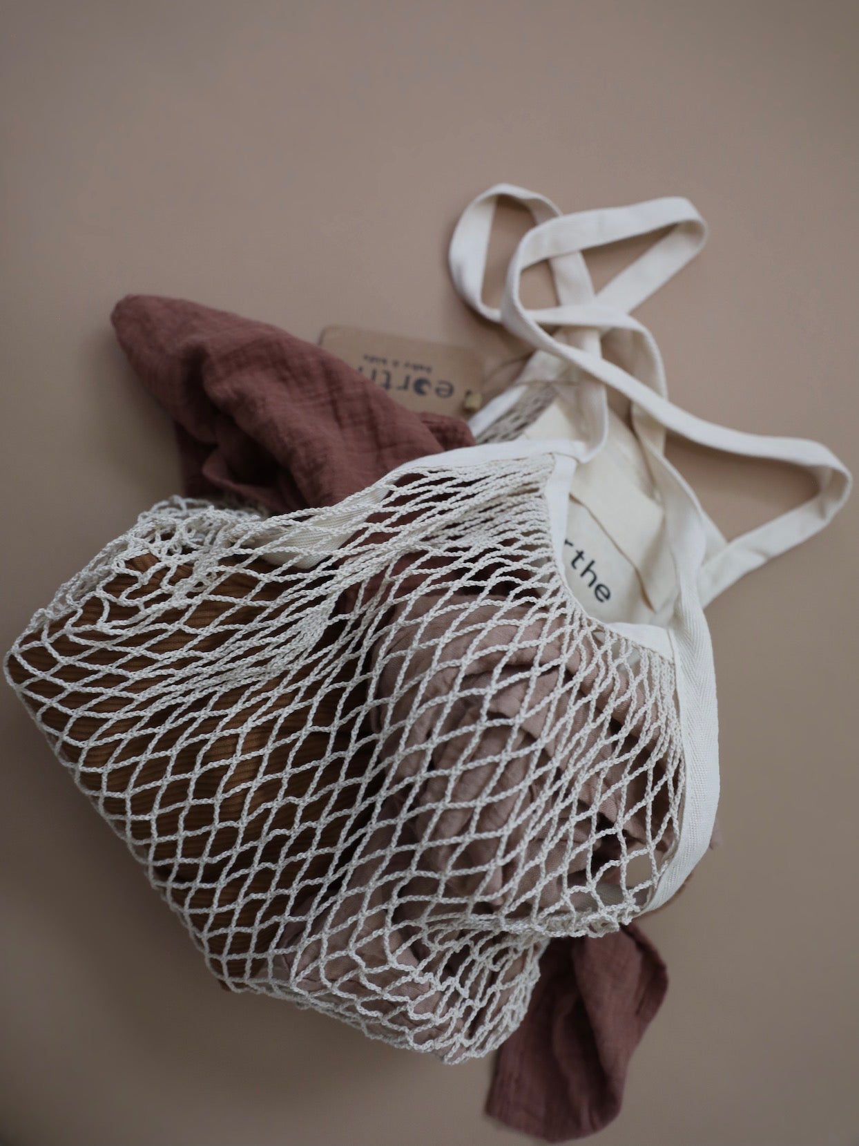 Organic Mesh Tote / Natural