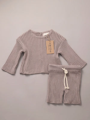 Knit Set / Grey