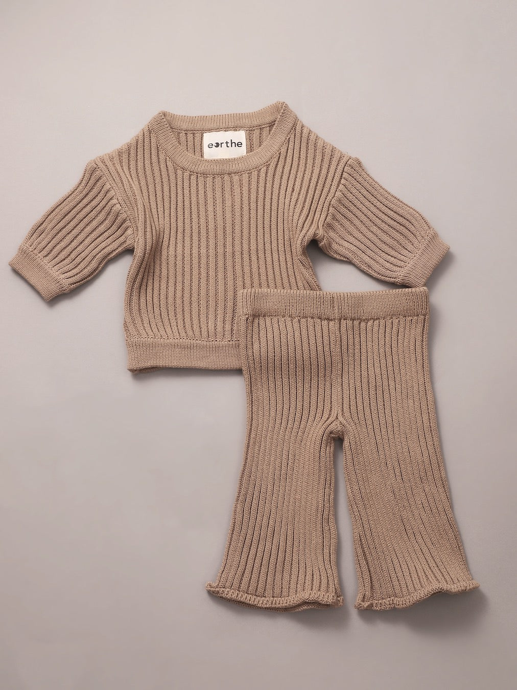 Knit Set / Camel
