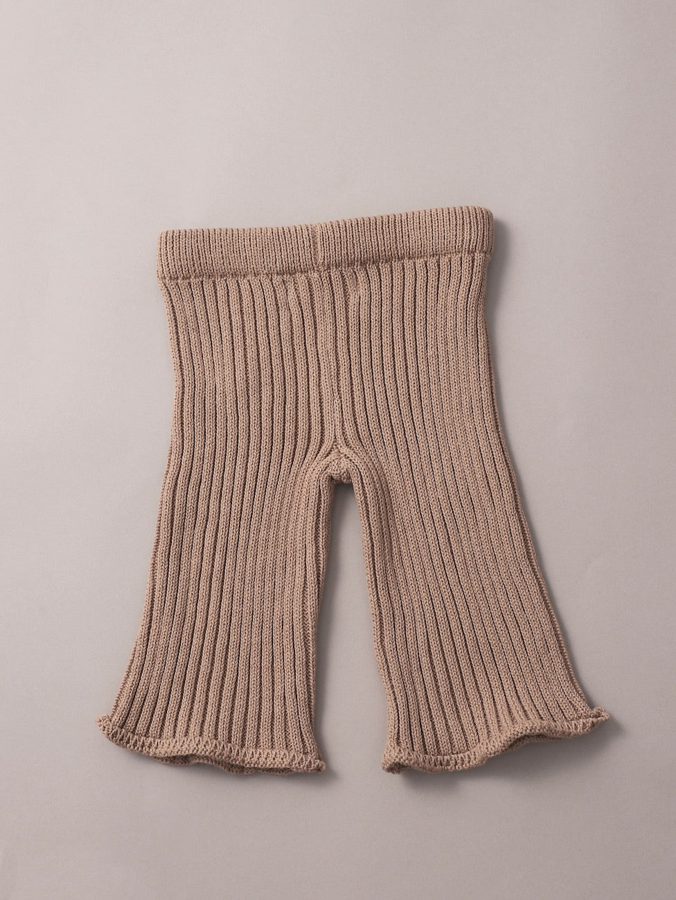 Knit Wide Pants / Camel
