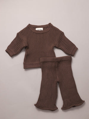 Knit Set/ Chocolate