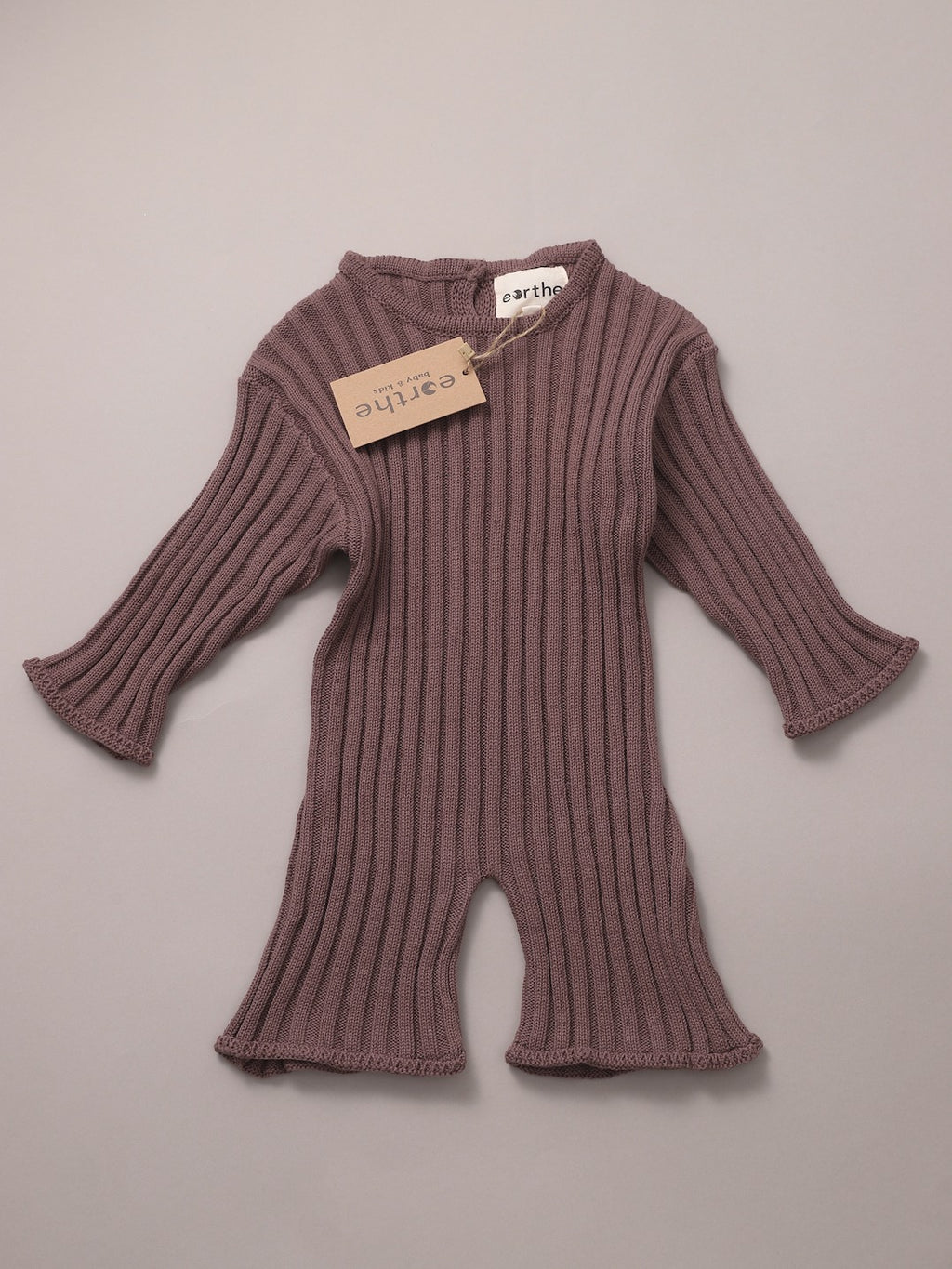 Relaxed Knit Bodysuit / Taupe