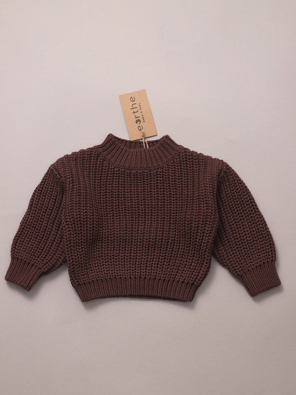 Chunky Knit Sweater / Hickory