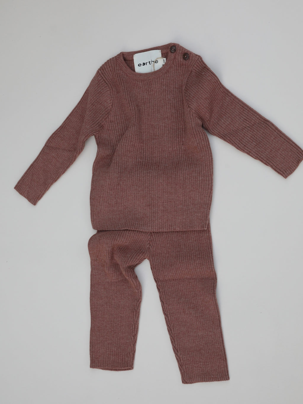 Knit Set / Redwood