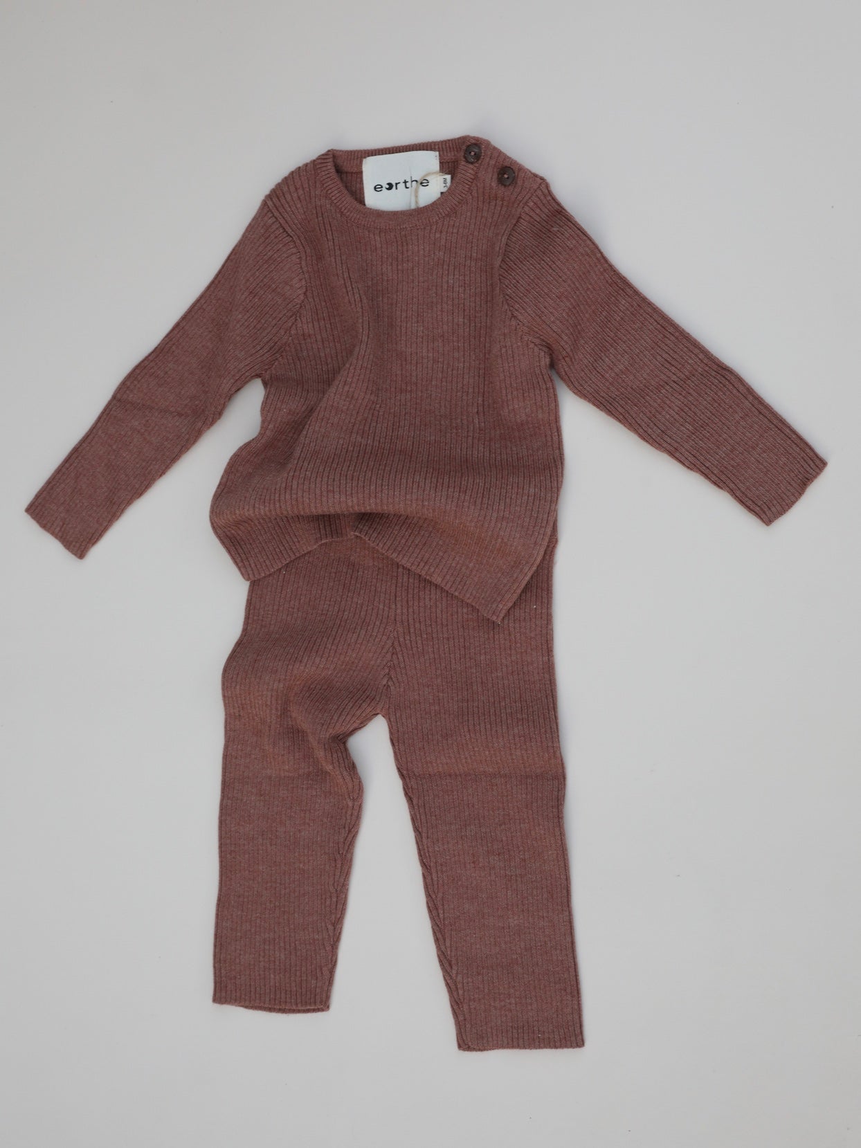 Knit Set / Redwood